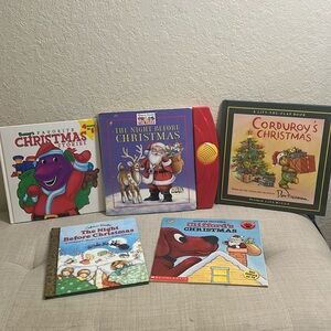 Christmas books lot